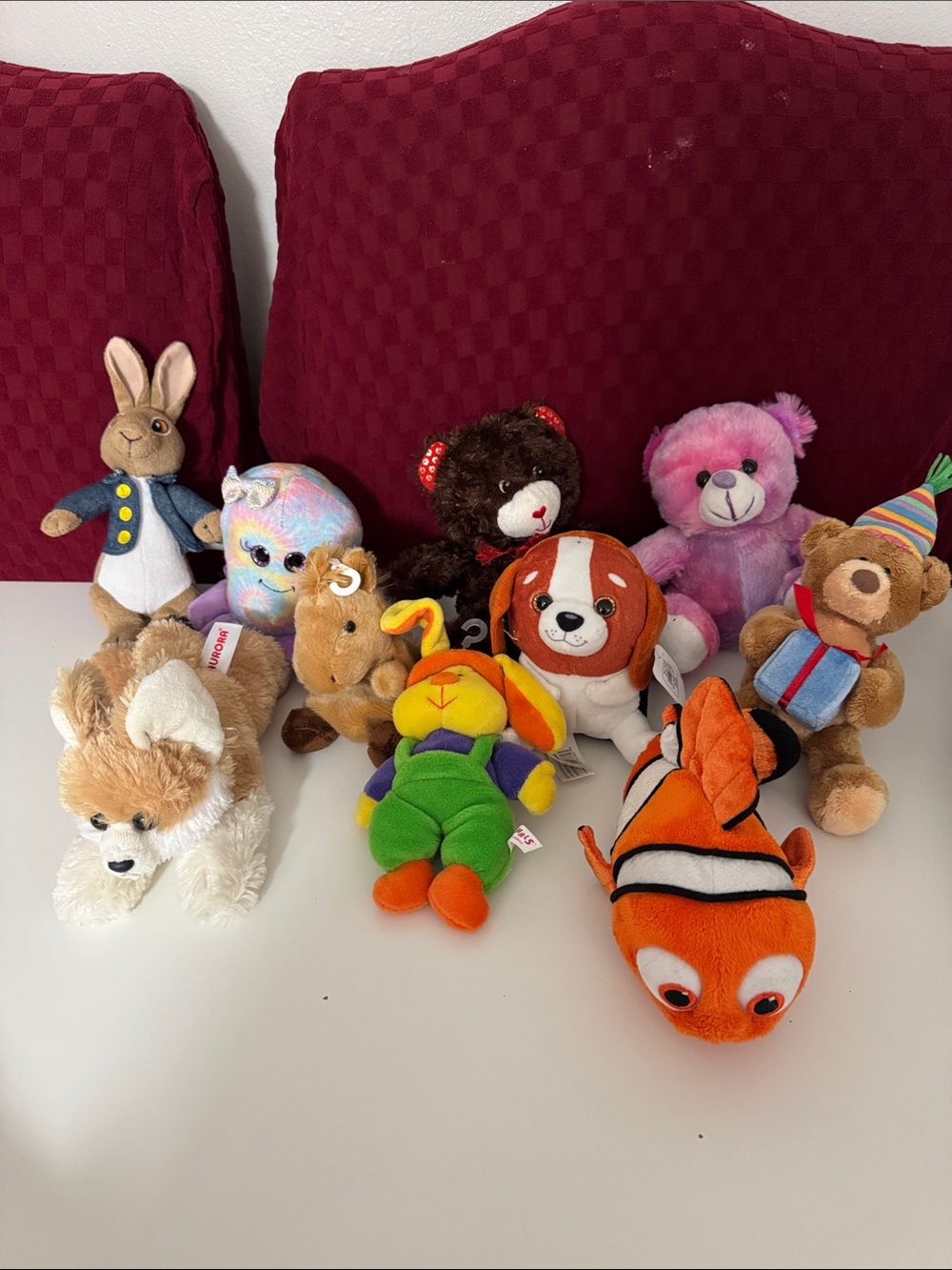 Assorted Plush Stuffed Animals - choose 2 x $8